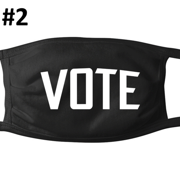 5⭐ VOTE 100% Cotton Jersey Adult Mask - Picture 3 of 10